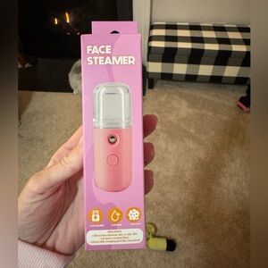 New Portable Pink Face Steamer